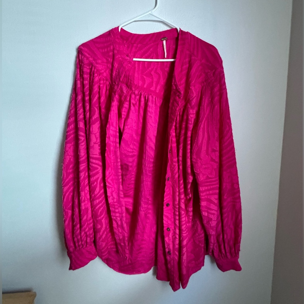 FREE PEOPLE OVERSIZED SHIRT